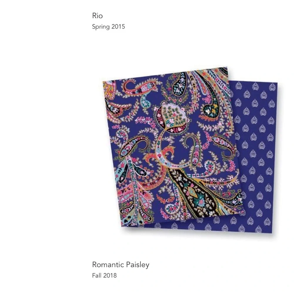 Vera Bradley. 2 wristlets/ID case. Rain Forest and Romantic Paisley print - Picture 15 of 16